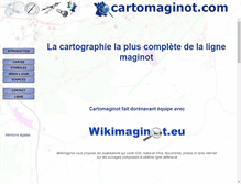 Tablet Screenshot of cartomaginot.com